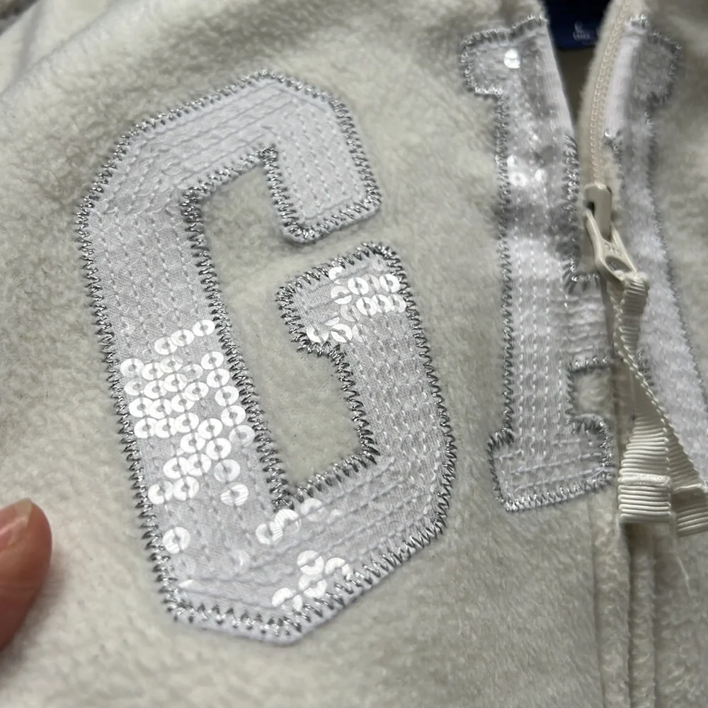 Gap hooded sequins sweater